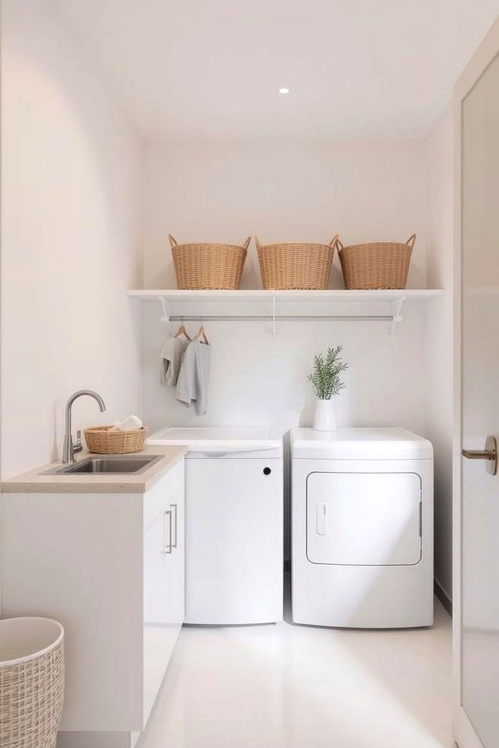 Minimalist Design Approach - 22 Small Utility Room Ideas