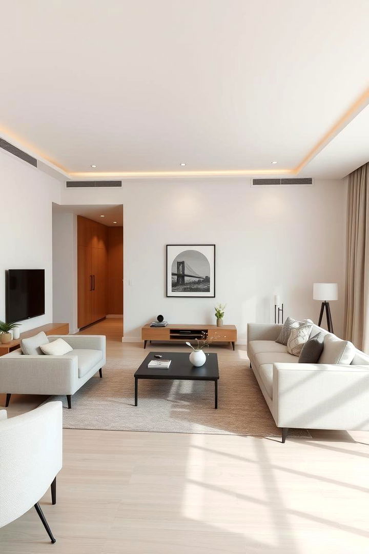 Minimalist Design Approach - 22 Budget Apartment Living Room Ideas