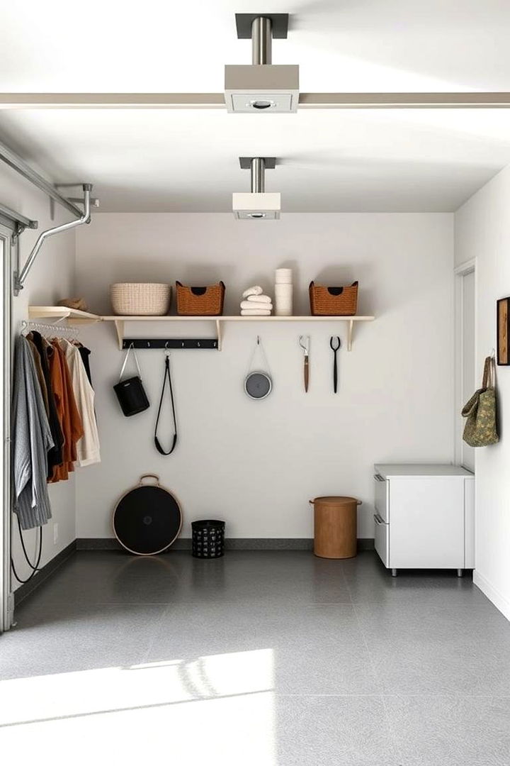 Minimalist Design Approach - 22 Garage Entryway Ideas