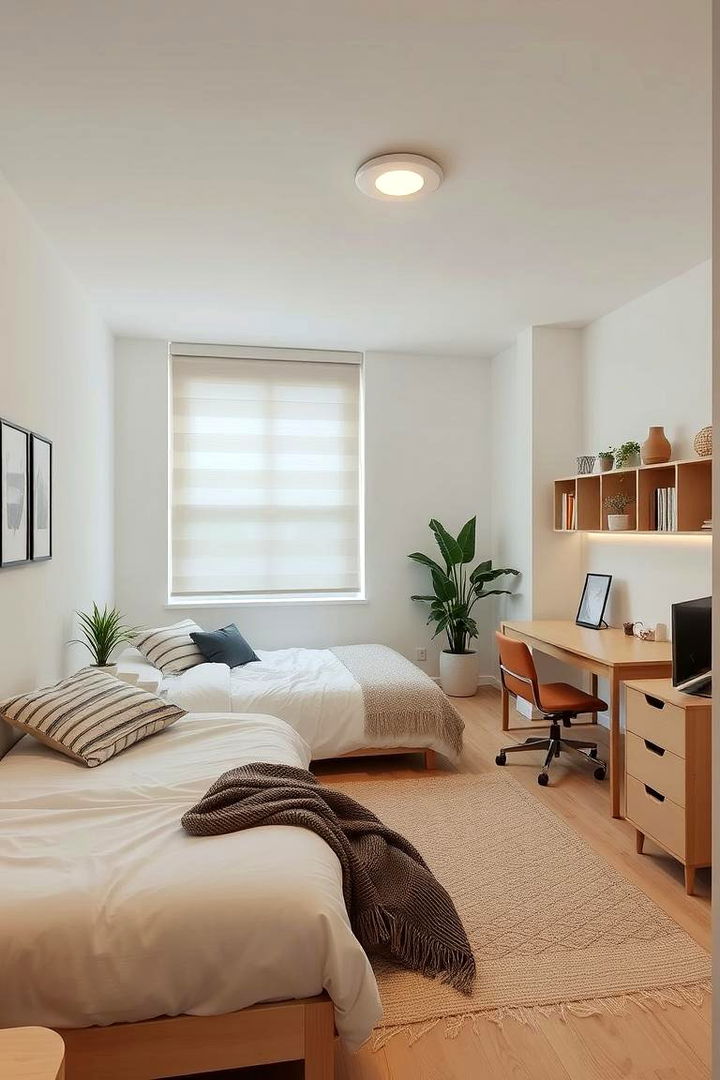 Minimalist Design Philosophy - 22 Student Bedroom Design Ideas