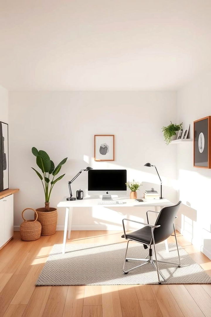 Minimalist Design for Lower Resource Consumption - 22 Green Home Office Ideas
