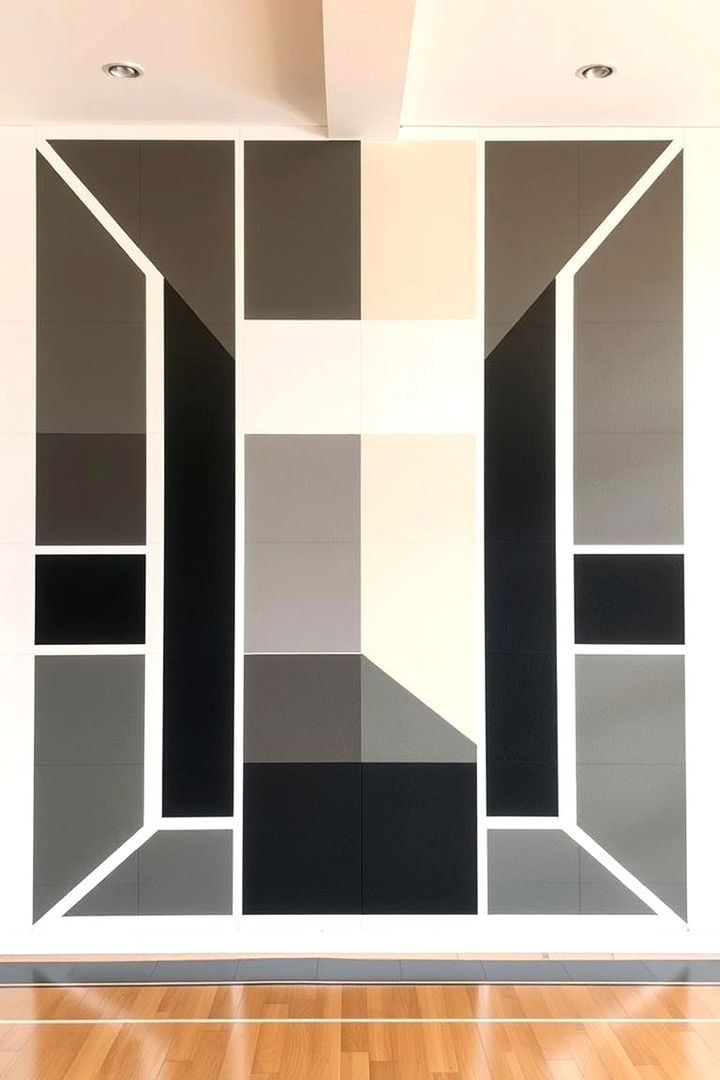 Minimalist Designs - 22 Gym Murals