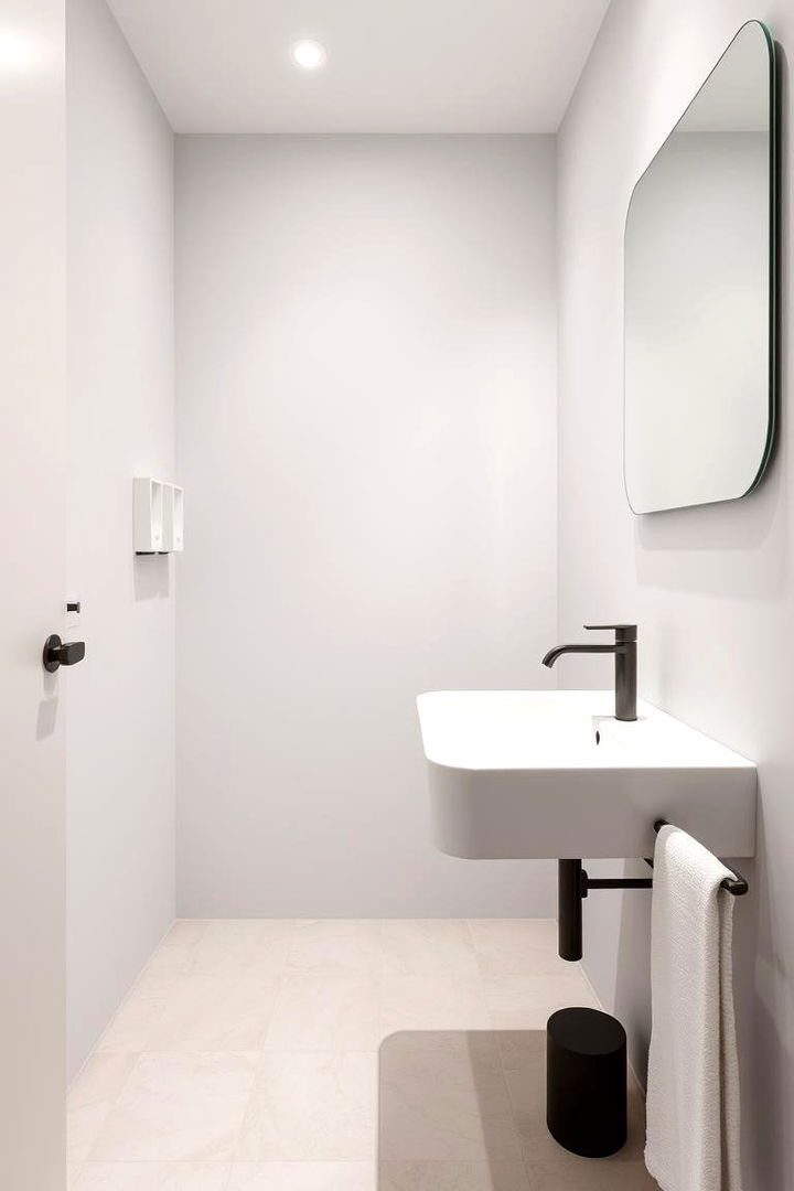 Minimalist Details for a Clean Look - 22 Cozy Bathroom Ideas