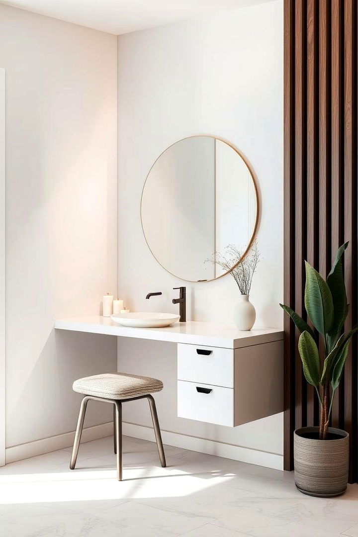 Minimalist Elegance - 22 Vanity Room Ideas