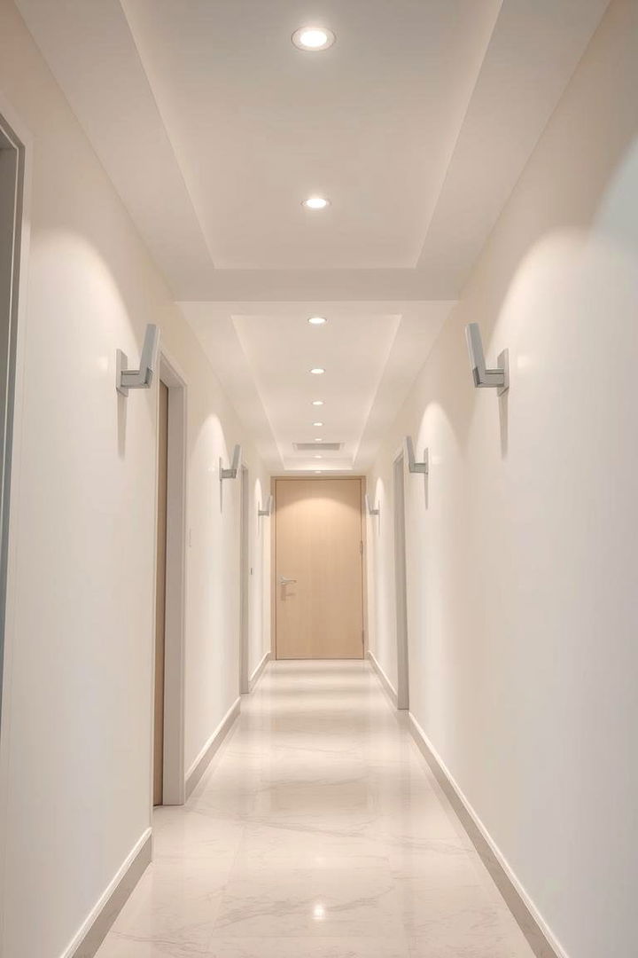 Minimalist Elegance Clean and Clear Designs - 22 Narrow Hallway Lighting Ideas