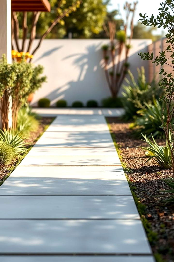 Minimalist Garden Path Design - 22 Garden Path Ideas