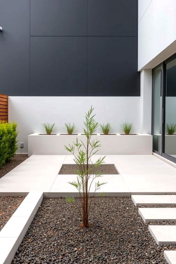 Minimalist Garden Style - 22 Low Maintenance Backyard Landscaping Ideas