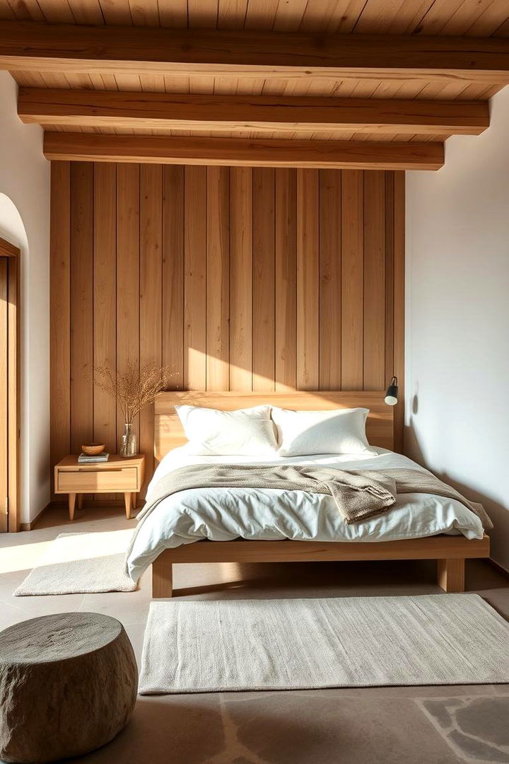 Minimalist Greek Style with Natural Elements - 22 Greek Bedroom Design Ideas