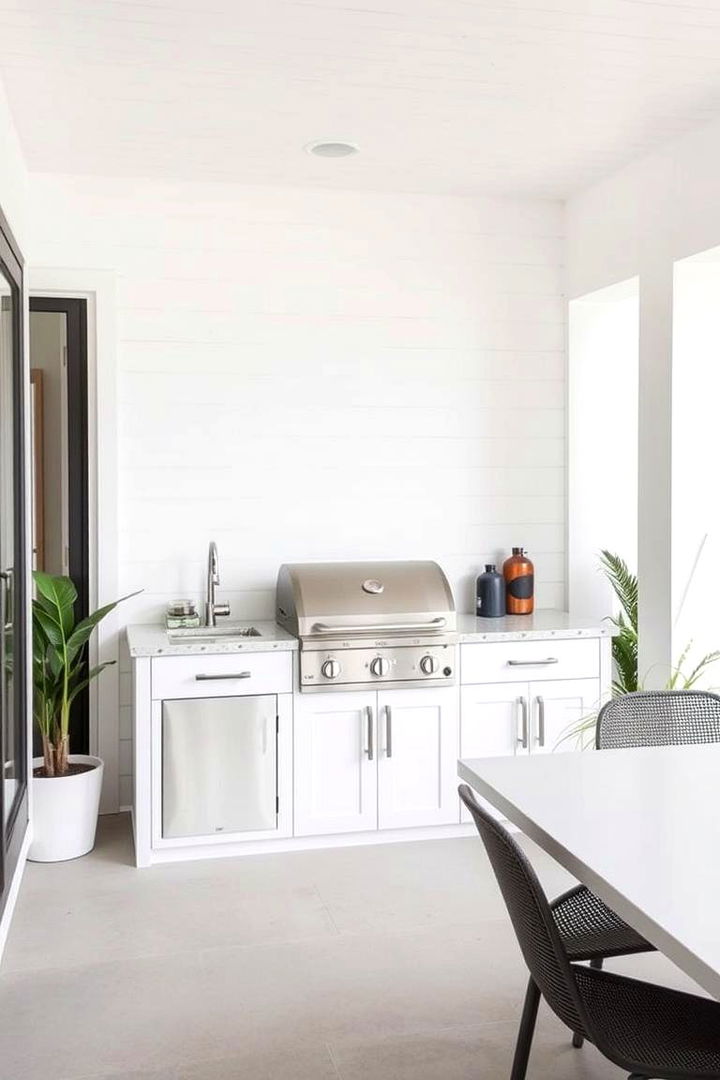 Minimalist Grill Station Layout - 22 Grill Station Ideas