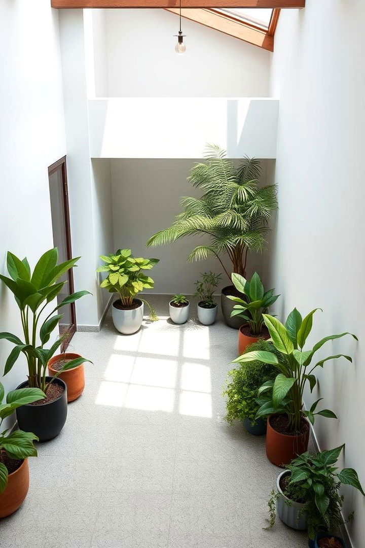 Minimalist Indoor Garden - 22 Indoor Greenhouse Ideas