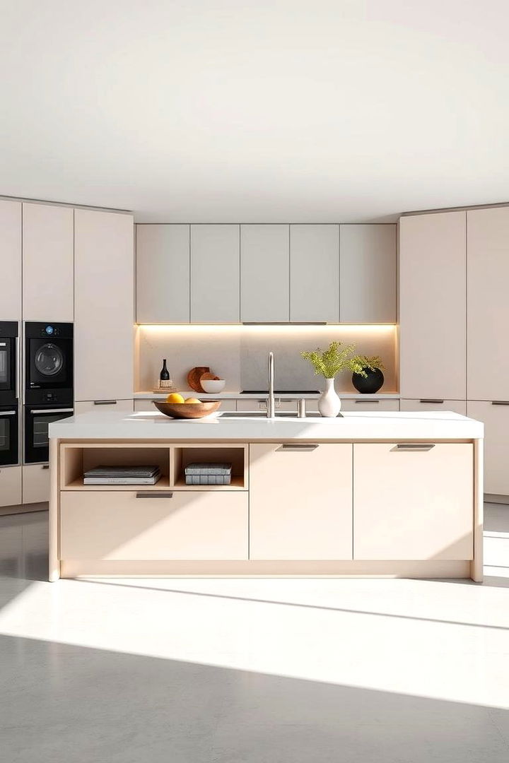 Minimalist Kitchen Islands as Focal Points - 22 Minimalist Kitchen Ideas