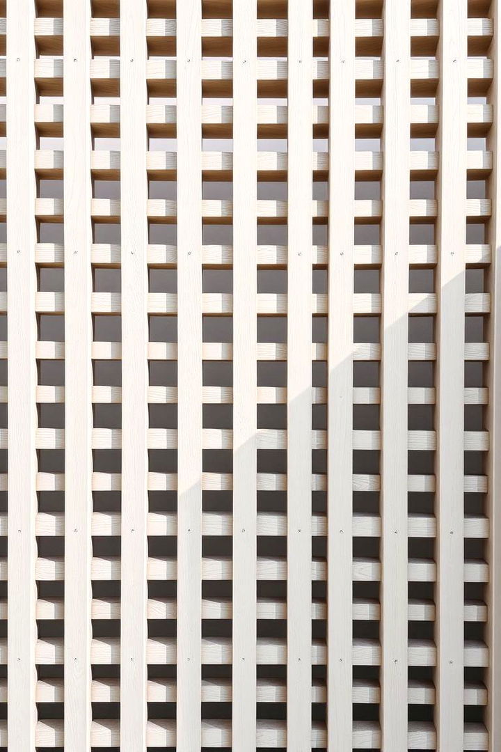 Minimalist Lattice Fence Charm - 22 Lattice Fence Ideas