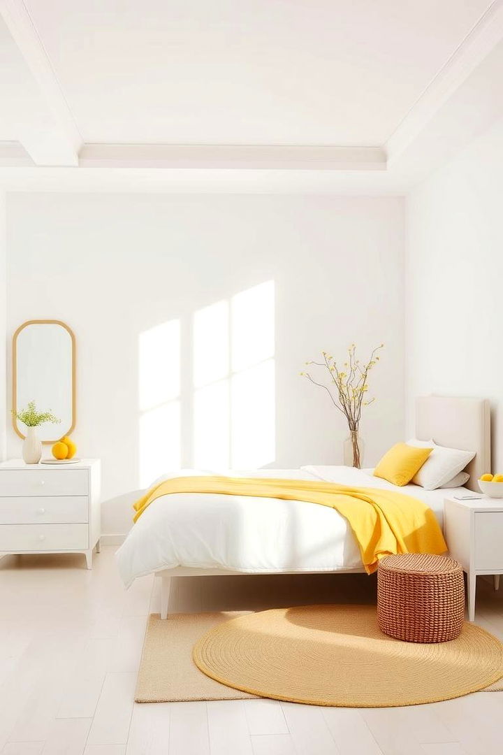 Minimalist Lemon Aesthetic - 22 Lemon Bedroom Ideas