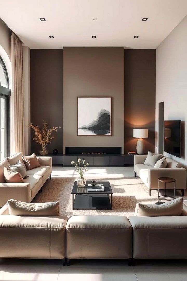 Minimalist Masculine Haven - 22 Mens Living Room Ideas