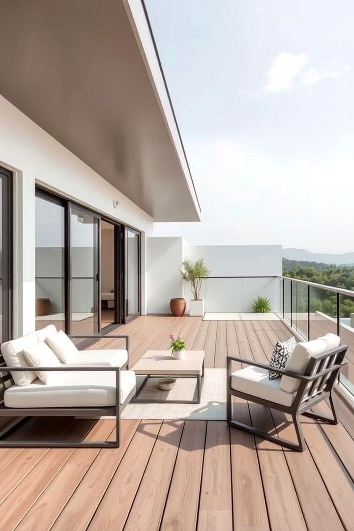 Minimalist Modern Chic Designs - 22 Deck Decorating Ideas