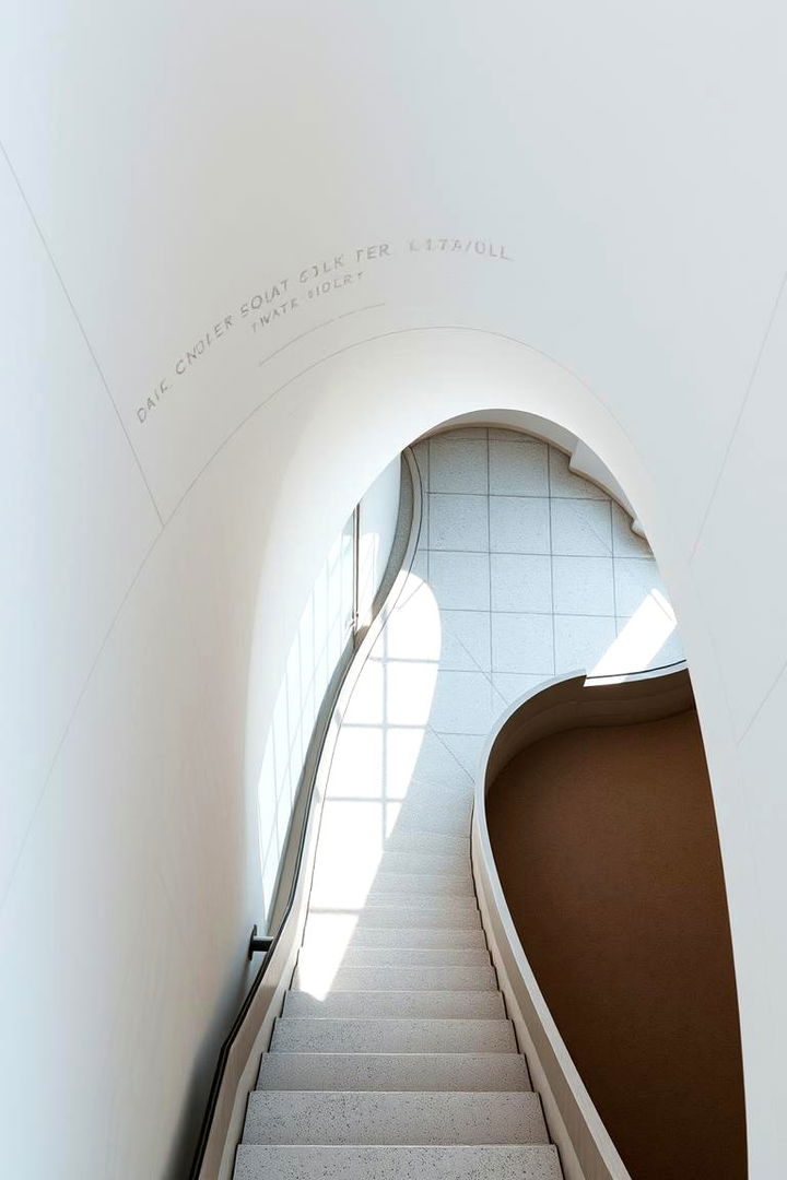 Minimalist Modern Curved Walkway - 22 Curved Walkway Ideas