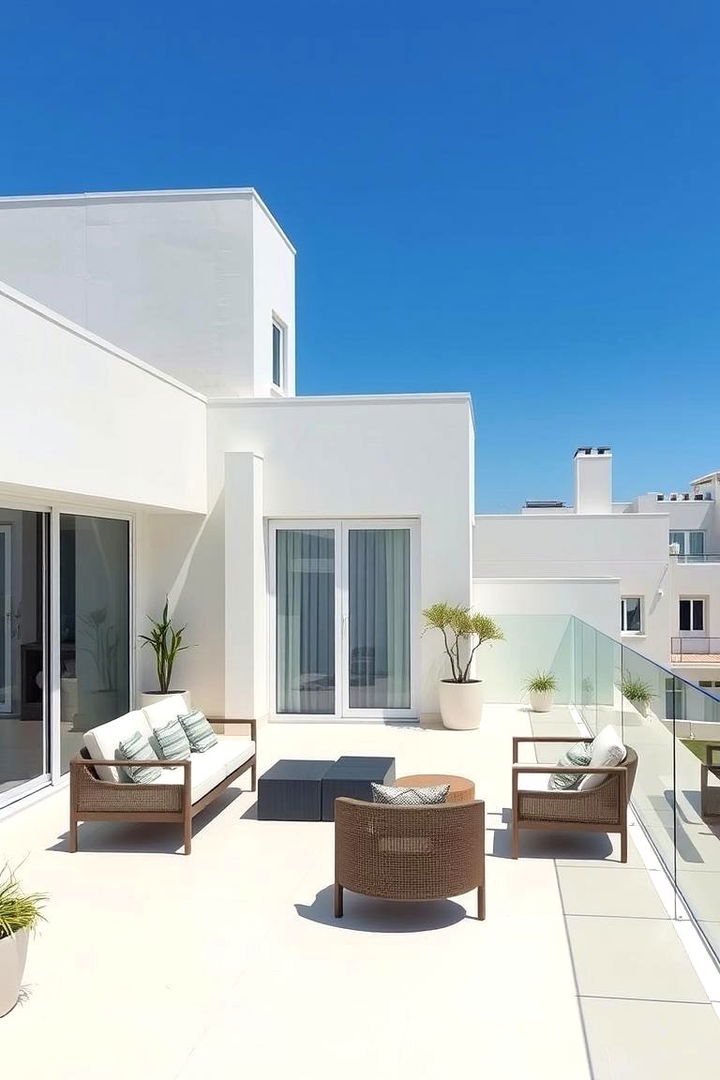Minimalist Modern Design - 22 Balcony Deck Ideas