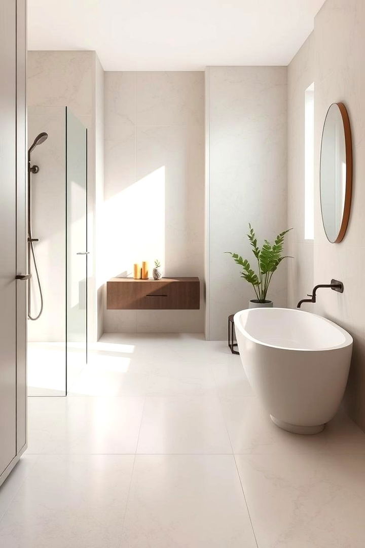 Minimalist Modern Flooring - 22 Bathroom Flooring Ideas