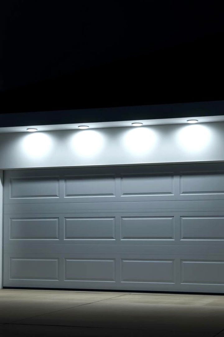 Minimalist Modern Garage Lighting - 22 Exterior Garage Lighting Ideas