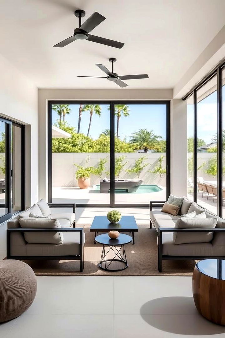 Minimalist Modern Lanai - 22 Lanai Porch Ideas