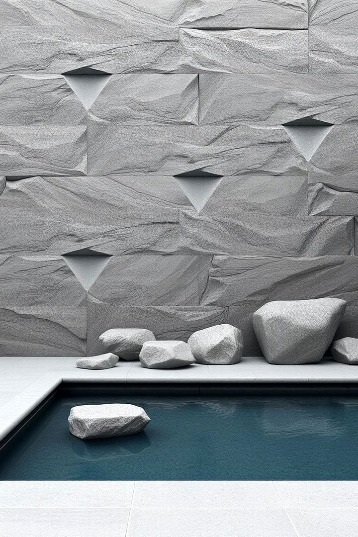 Minimalist Modern Rock Oasis - 22 Rock Garden Ideas
