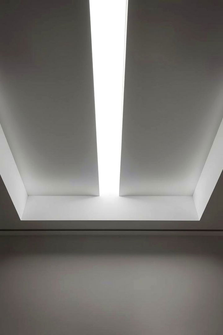 Minimalist Monochrome - 22 Ceiling Wallpaper Ideas