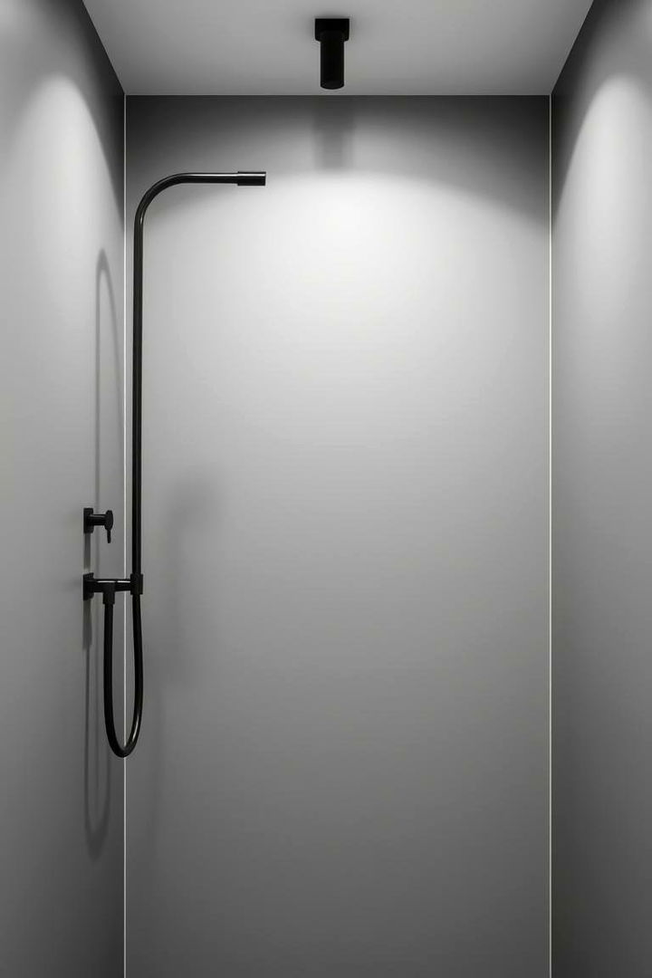 Minimalist Monochrome Design - 22 Shower Wall Ideas
