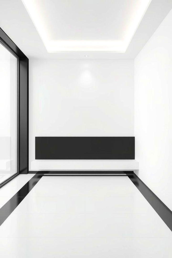 Minimalist Monochrome Look - 22 Blank Wall Ideas