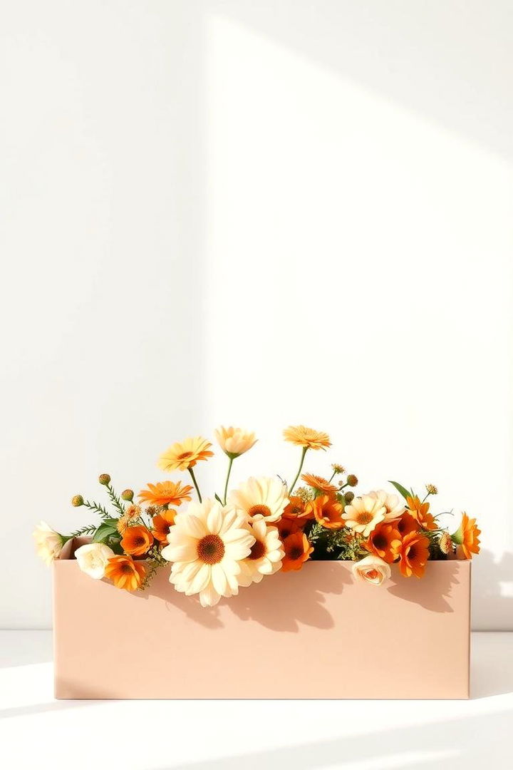 Minimalist Muted Tones - 22 Fall Flower Box Ideas
