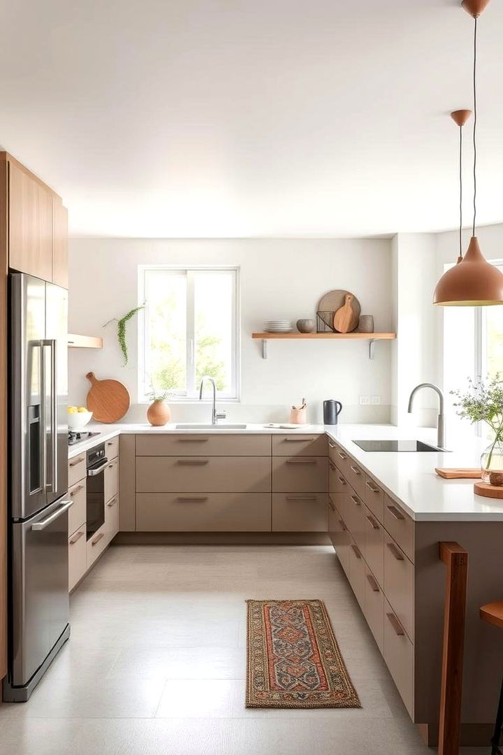 Minimalist Natural Design - 22 Organic Kitchen Design Ideas