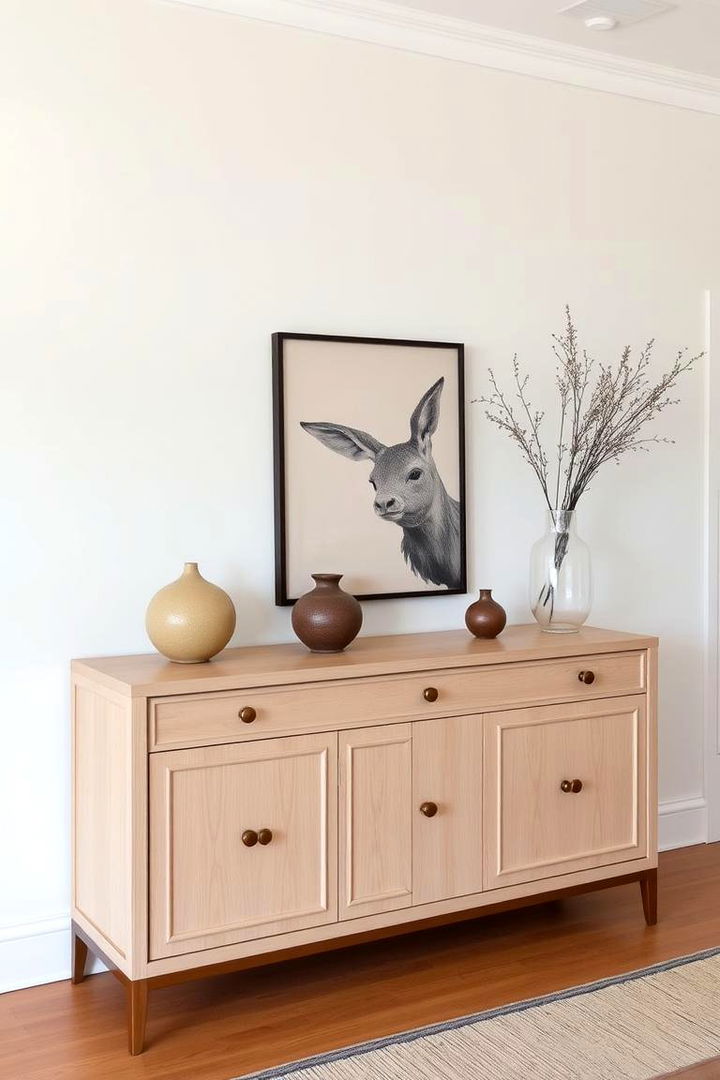Minimalist Ornamentation - 22 Sideboard Decor Ideas