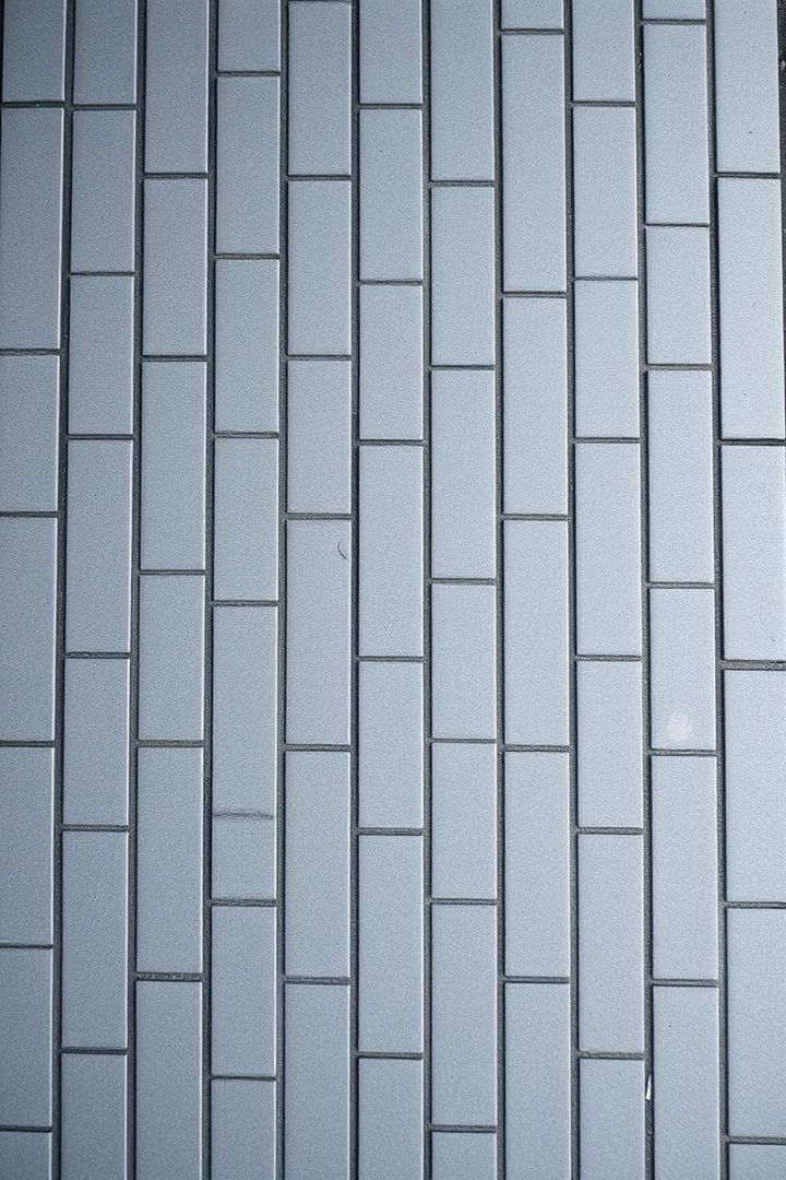 Minimalist Patterned Paver Arrangement - 22 Grey Paver Walkway Ideas