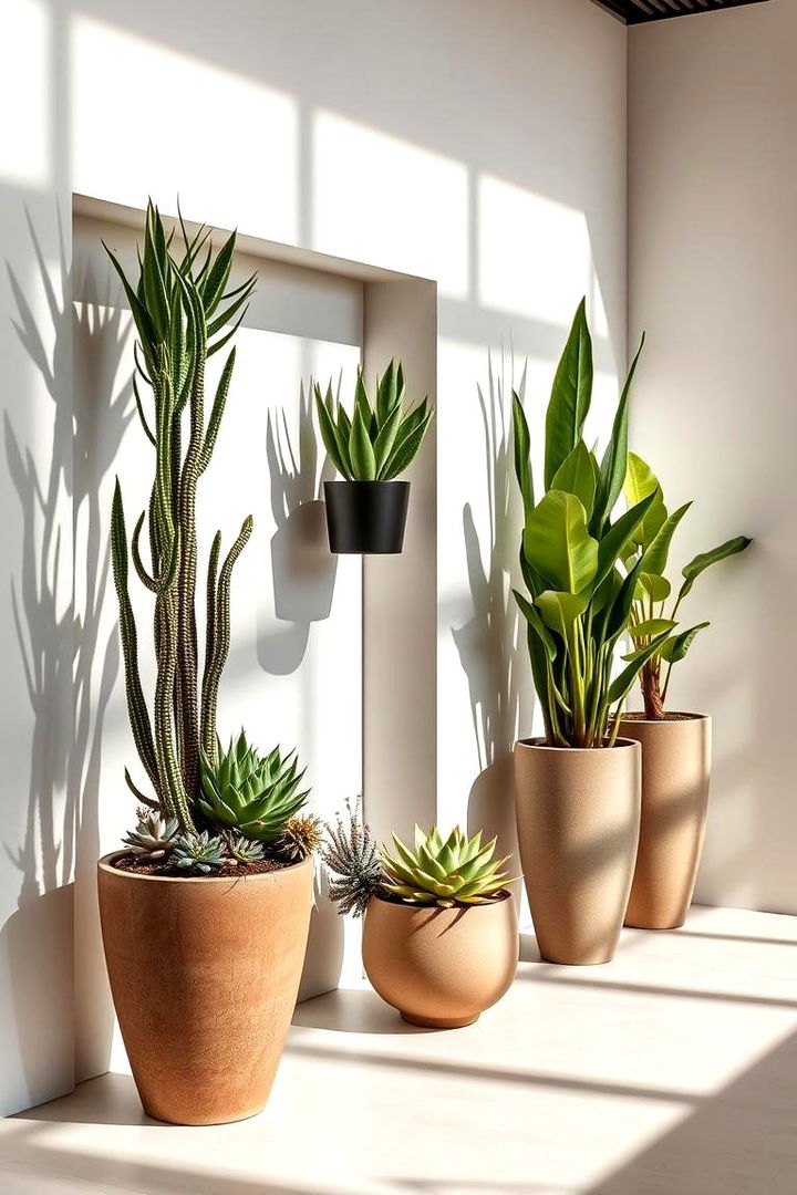Minimalist Plant Showcase - 22 Plant Room Ideas