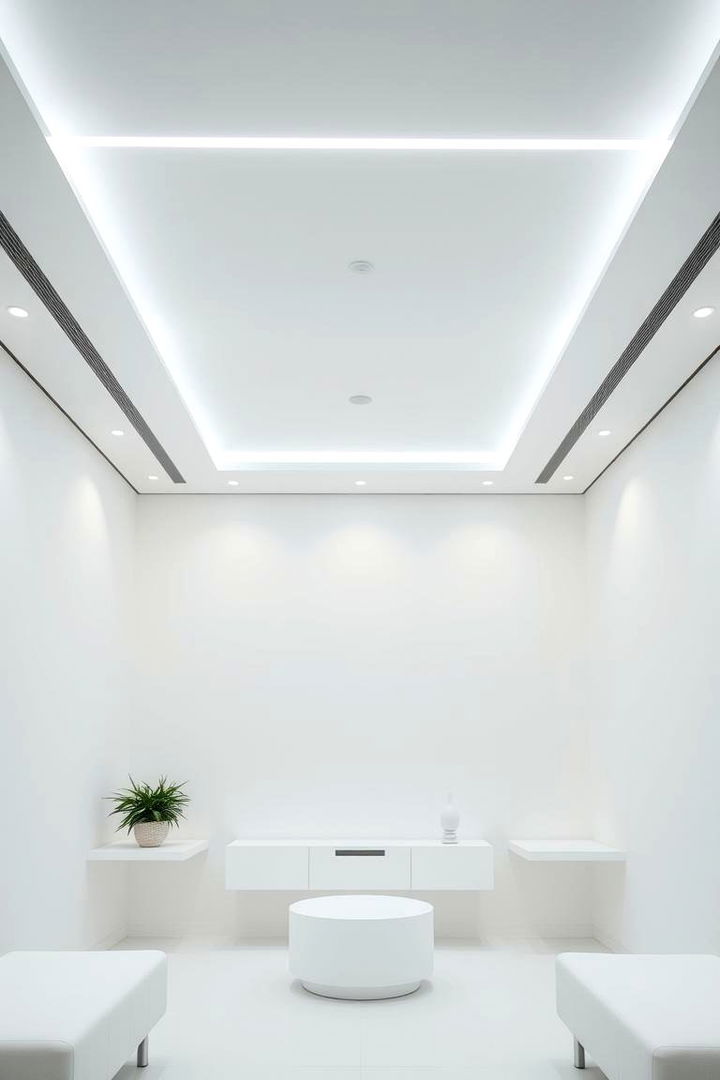 Minimalist Recessed Lighting - 22 Small Bedroom Lighting Ideas