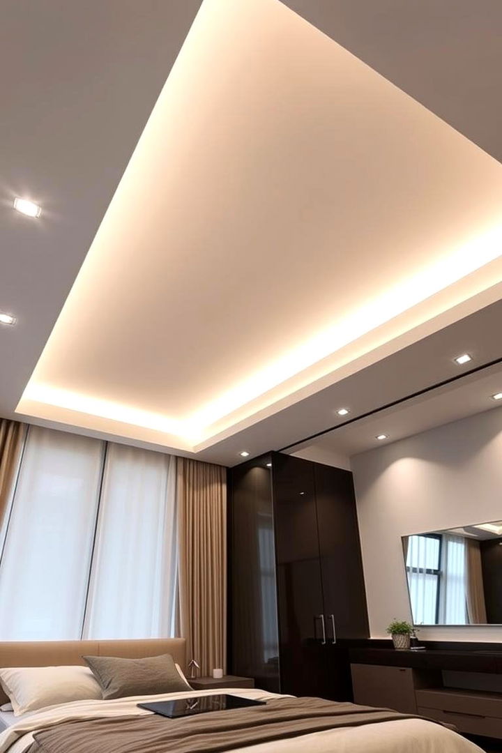 Minimalist Recessed Lighting - 22 Bedroom Lighting Ideas