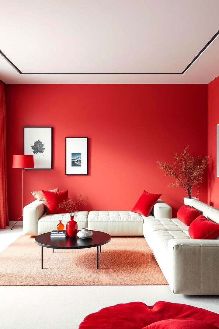Minimalist Red Decor Accents - 22 Red Boy Room Ideas