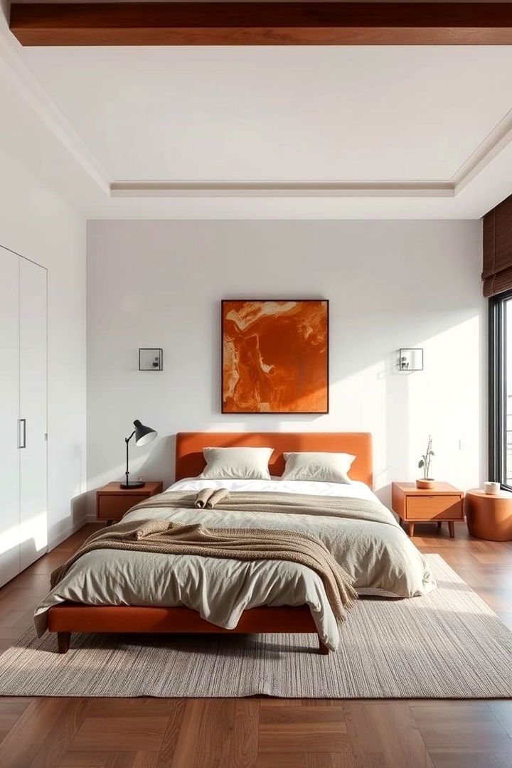 Minimalist Rust Decor - 22 Rust Bedroom Ideas