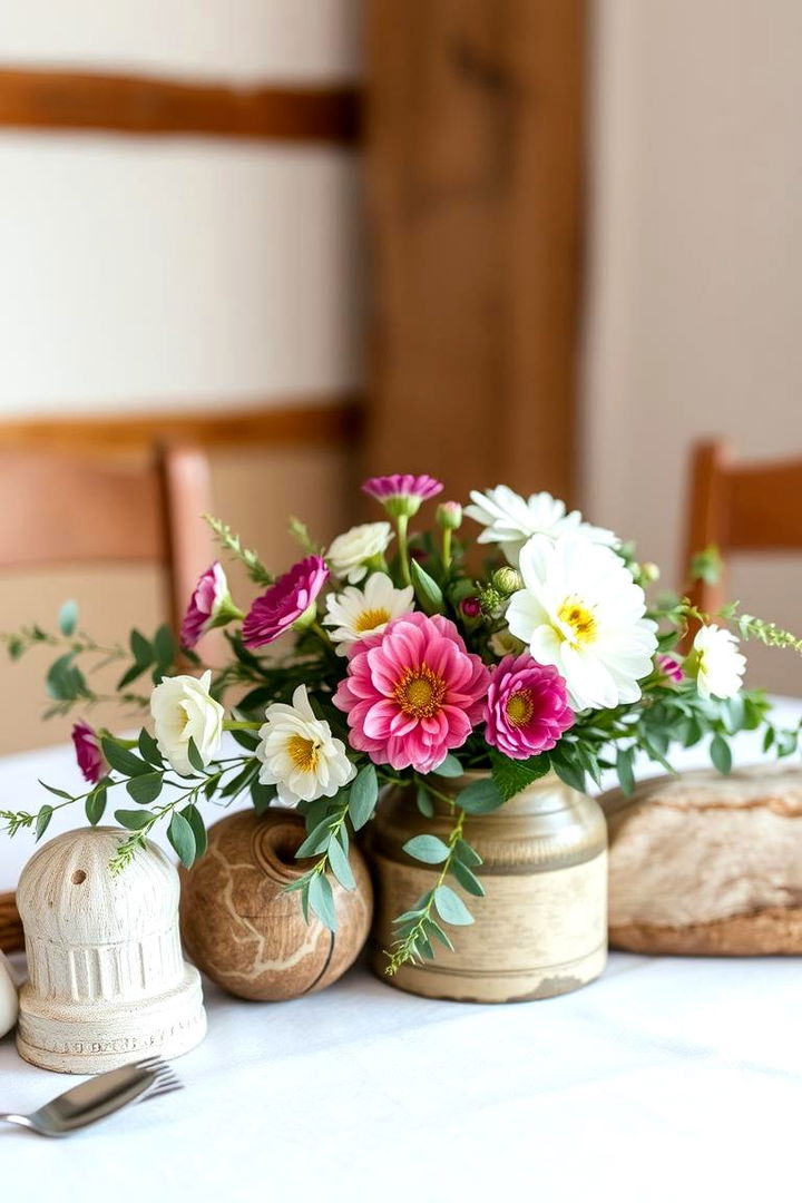 Minimalist Rustic Elegance - 22 Rustic Wedding Centerpieces