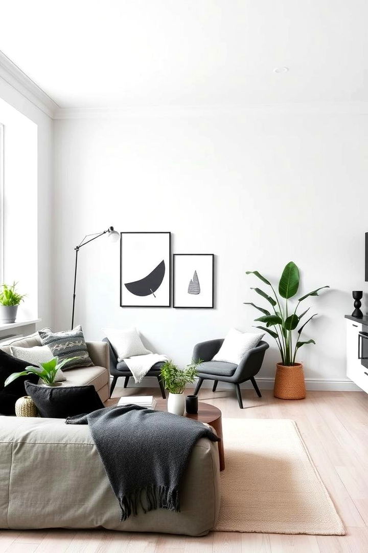 Minimalist Scandinavian Influence - 22 Black and Green Bedroom Design Ideas