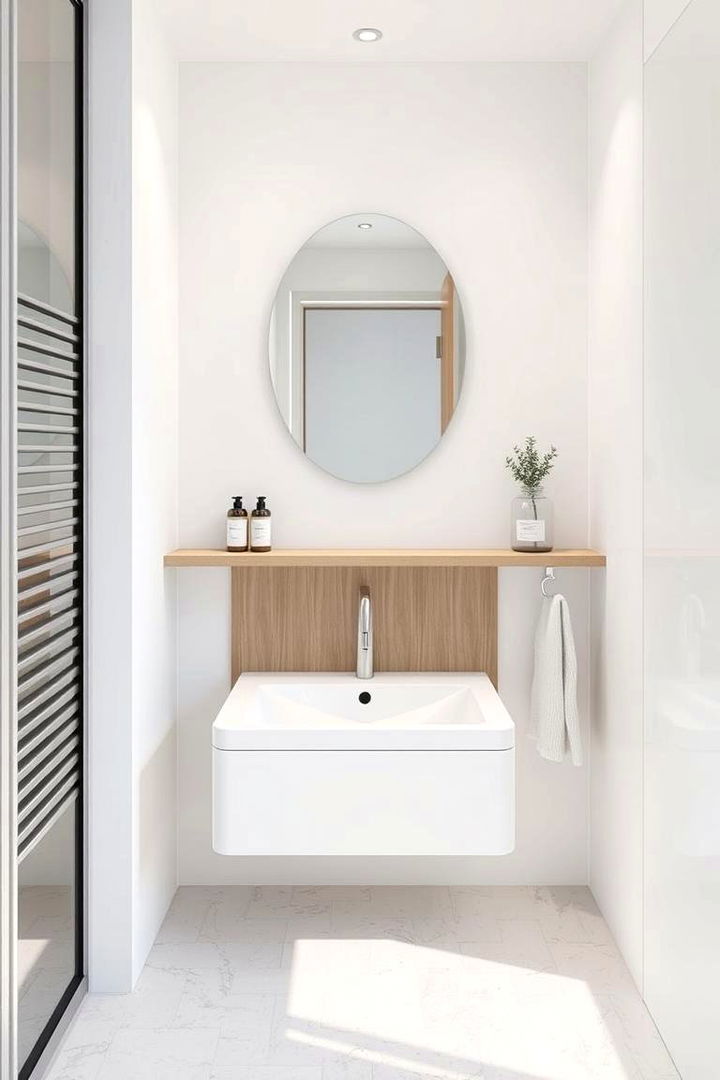 Minimalist Sink Design - 22 Dorm Bathroom Ideas