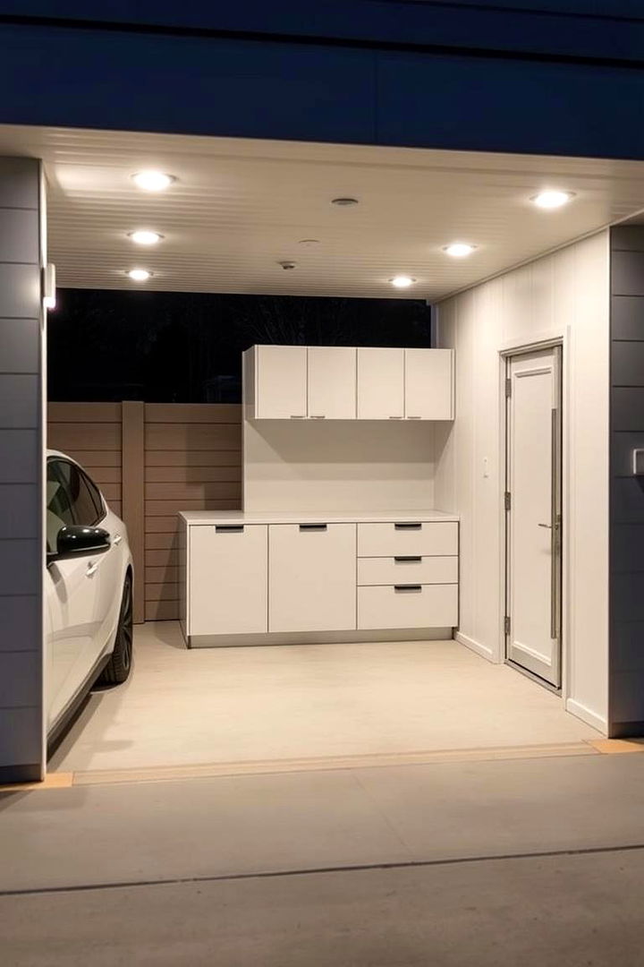 Minimalist Smart Design Car Porch - 22 Car Porch Design Ideas