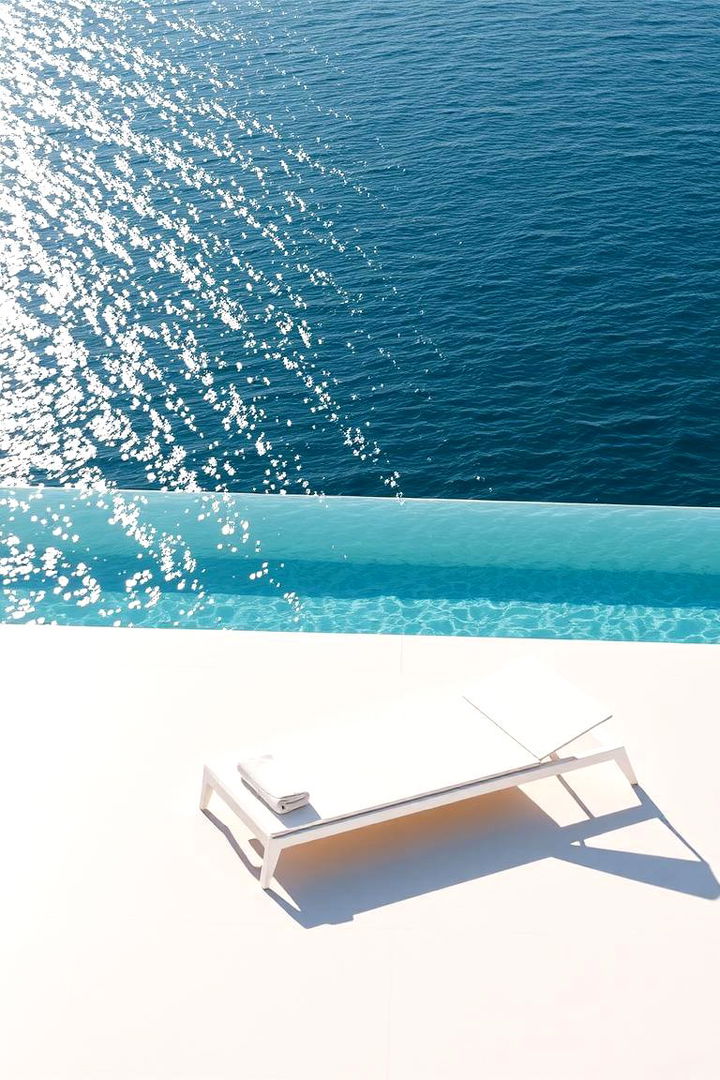 Minimalist Sun Loungers - 22 Pool Furniture Ideas