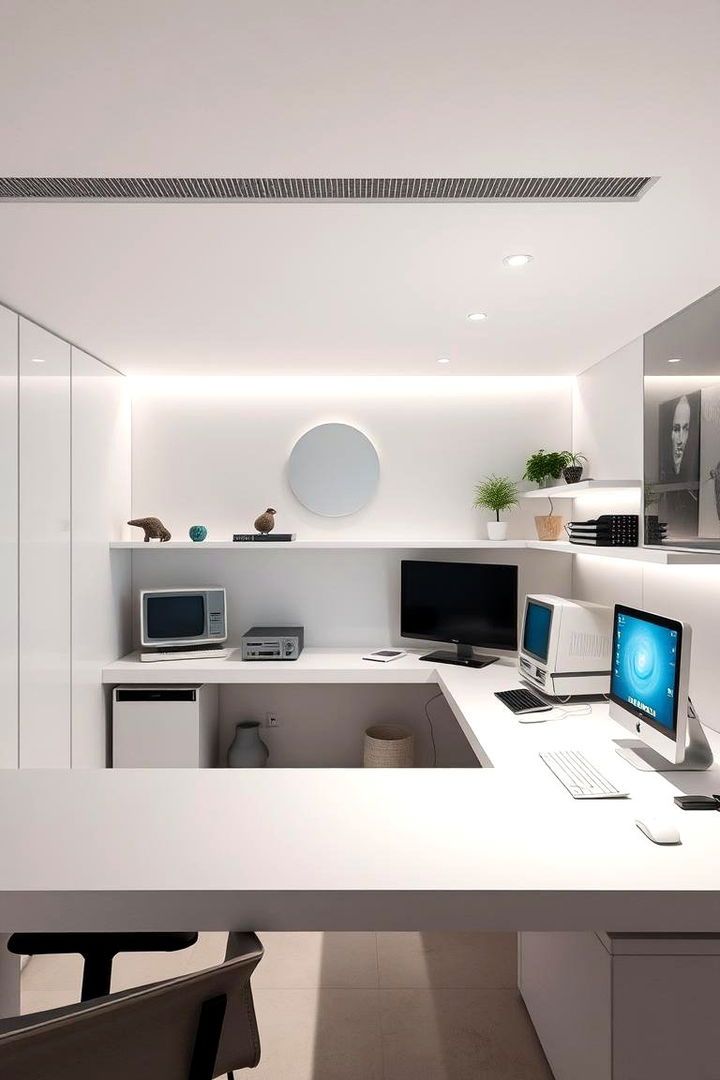 Minimalist Tech Fusion - 22 1990s Interior Design Ideas