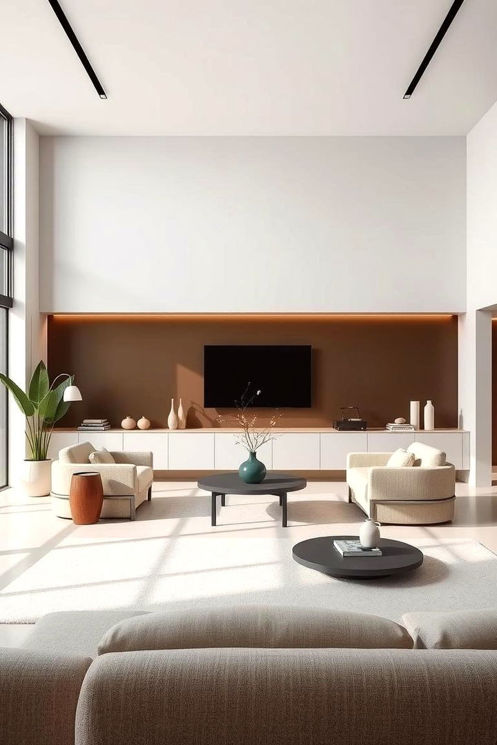 Minimalist Touches to Balance the Bold - 22 Black Boho Living Room Ideas