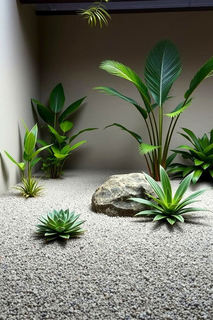 Minimalist Tropical Zen Garden - 22 Tropical Garden Ideas
