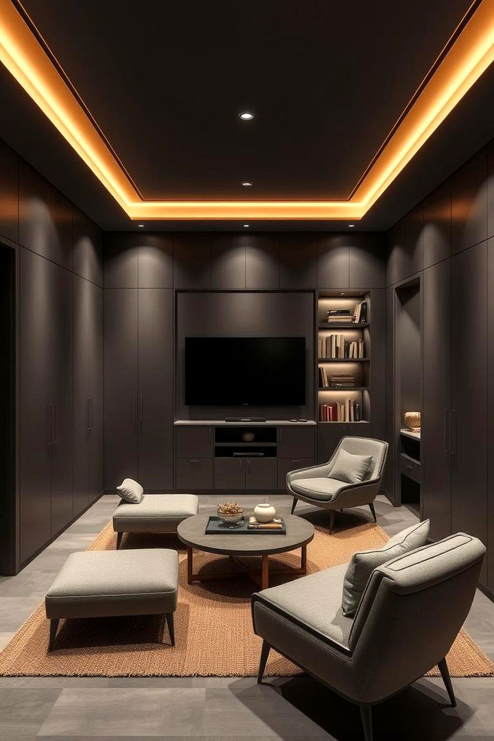 Minimalist Urban Oasis - 22 Cigar Room Ideas
