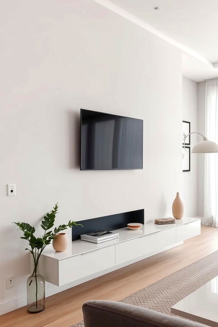 Minimalist Wall Mount - 22 Tv Wall Ideas