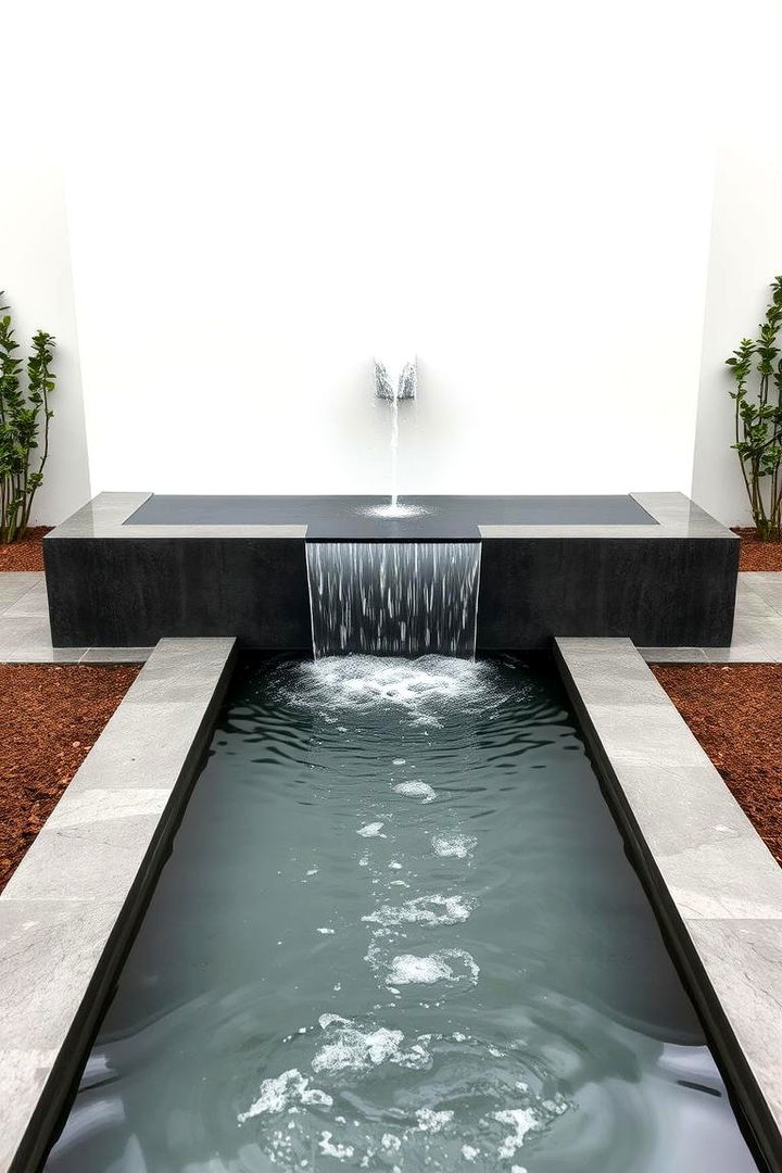 Minimalist Water Features - 22 Mid-century Modern Landscaping Ideas