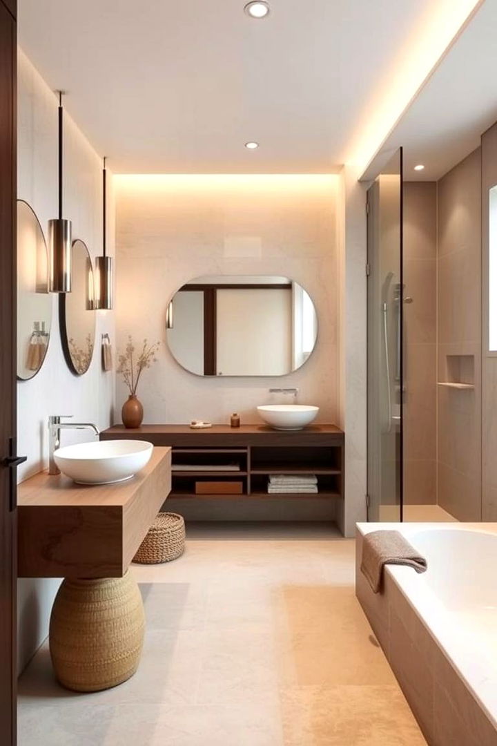 Minimalist Zen Retreat - 22 Quirky Bathroom Ideas