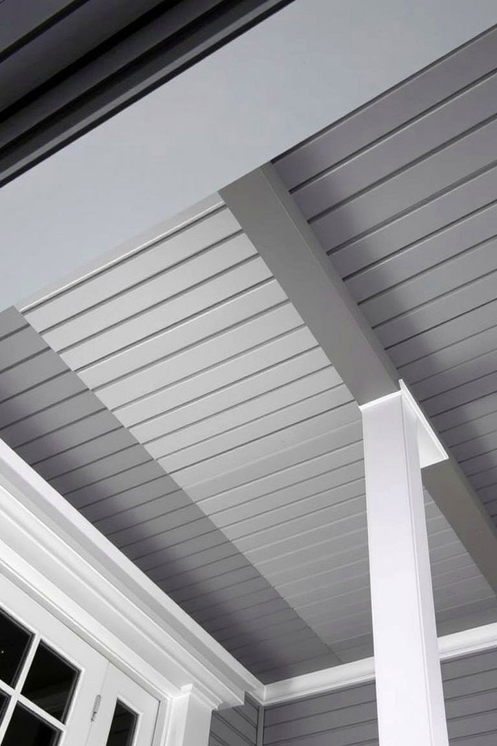 Minimalistic Modern Vibe - 22 Porch Ceiling Ideas